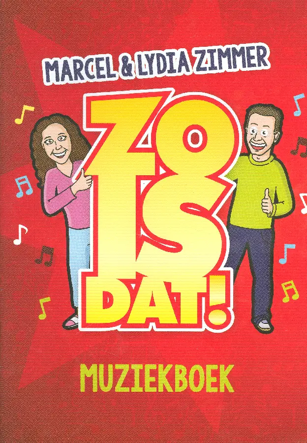 Zo is dat!  muziekboek